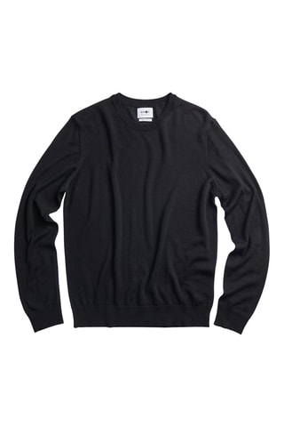 Pull en mérinos Ted - Noir