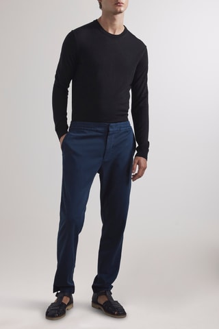 Pull en mérinos Ted - Noir