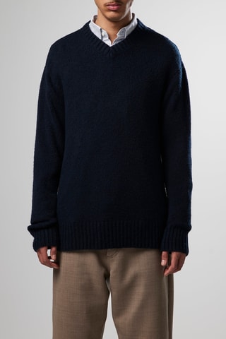 Pull Grayson - Bleu marine