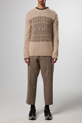 Pull en alpaga Jason - Beige