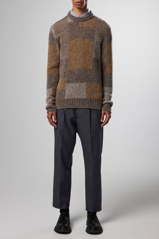 Pull en laine Brady - Camel