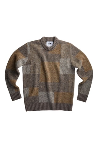 Pull en laine Brady - Camel