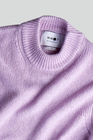 Pull en mérinos Nick - Mauve