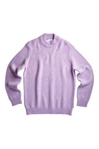 Pull en mérinos Nick - Mauve
