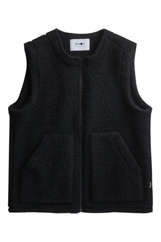Gilet sans manches en laine Noel - Noir