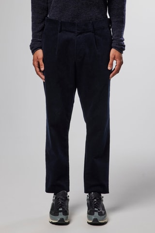 Pantalon en velours Bill - Bleu marine