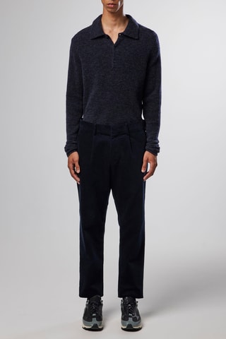 Pantalon en velours Bill - Bleu marine