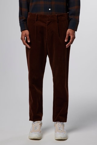 Pantalon en velours Bill - Marron