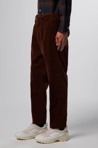 Pantalon en velours Bill - Marron