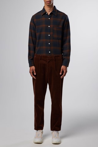 Pantalon en velours Bill - Marron