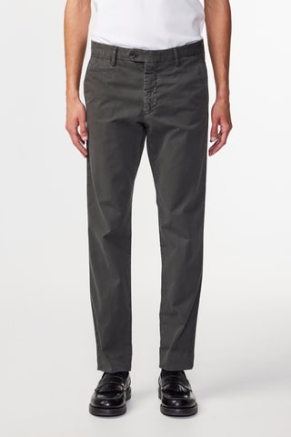Pantalon en coton biologique Wilhelm - Kaki