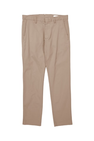Chino regular en coton biologique Theo - Beige