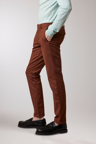 Pantalon Scott - Rouge brique