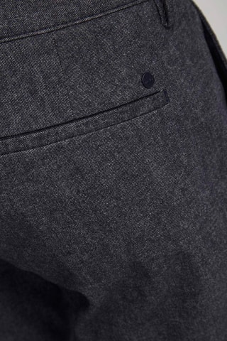 Chino regular Karl - Bleu marine chiné