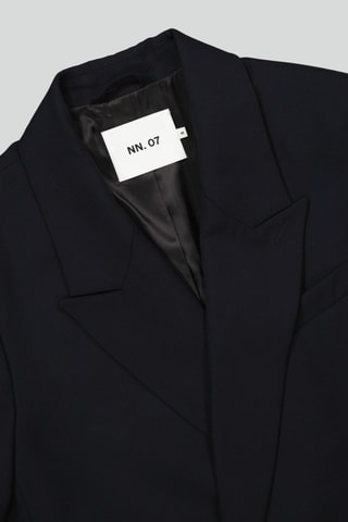 Veste en laine responsable Bertil - Bleu marine