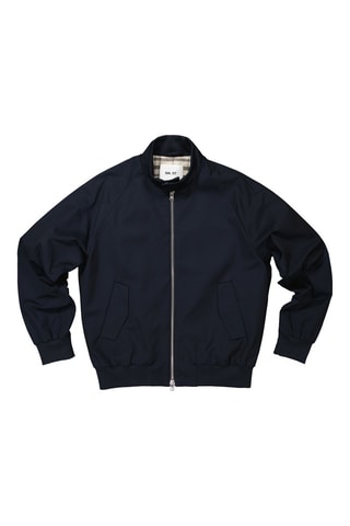 Veste en coton biologique Dawson - Bleu marine