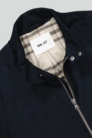 Veste en coton biologique Dawson - Bleu marine