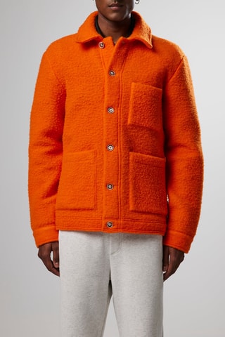Veste en laine Olav - Orange
