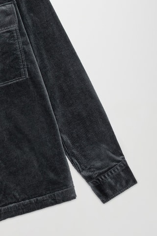 Veste en velours et en coton biologique Wilas - Bleu nuit