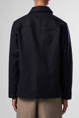 Veste en laine Cruise - Bleu marine
