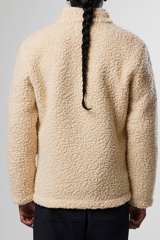 Veste polaire en laine Morten - Ivoire
