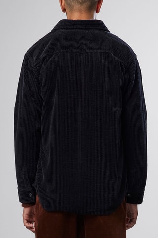 Surchemise en velours Folmer - Noir