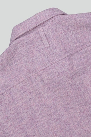 Surchemise  en laine vierge Julio - Violet
