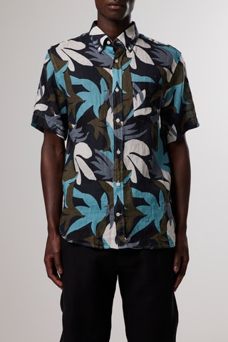 Chemise en lin Tyrion - Turquoise