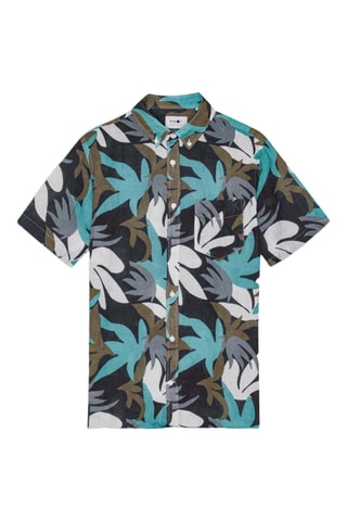 Chemise en lin Tyrion - Turquoise