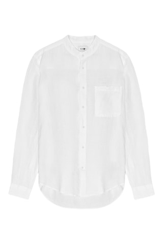 Chemise en lin Eddie - Blanc