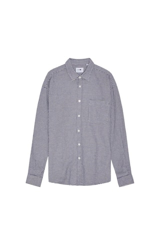 Chemise Deon - Bleu marine et blanc