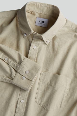 Chemise regular Levon - Ecru