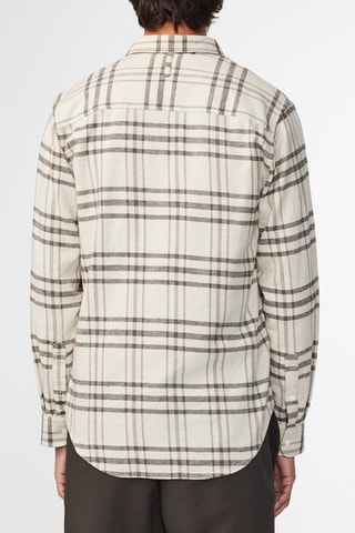 Chemise New Arne - Ecru et marron