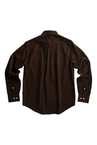 Chemise regular Levon - Marron