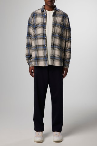 Chemise Deon - Gris clair et noir