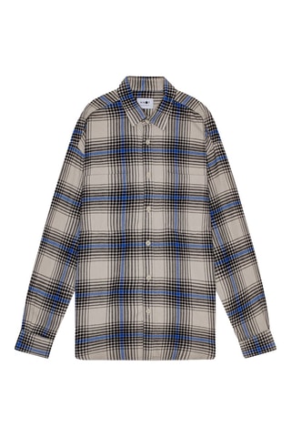 Chemise Deon - Gris clair et noir