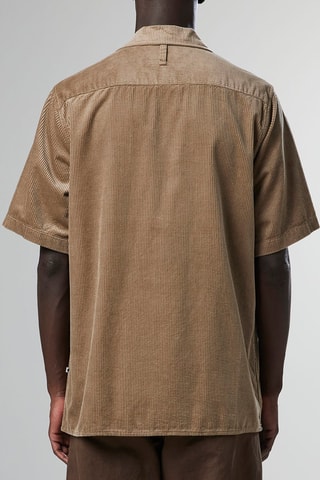 Chemise en velours Julio - Beige