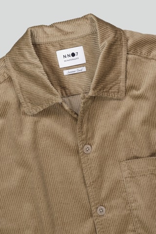 Chemise en velours Julio - Beige