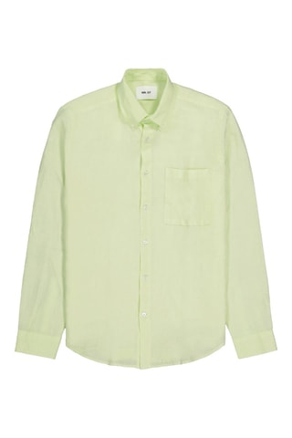 Chemise en lin Arne - Vert citron