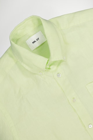 Chemise en lin Arne - Vert citron