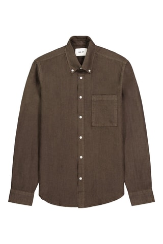 Chemise en lin Arne - Kaki