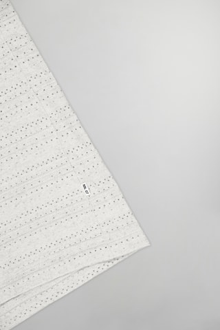Chemise en coton biologique et lin Julio - Ecru