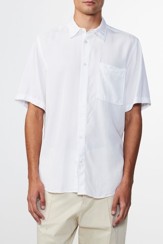 Chemise en lin Arne - Blanc