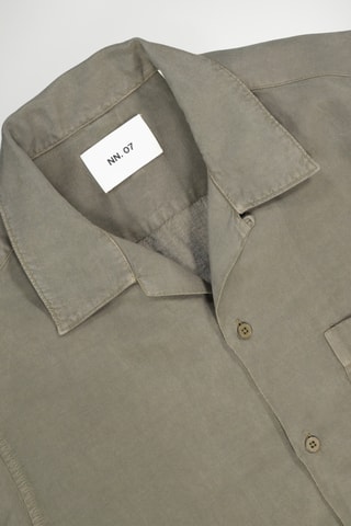 Chemise en lin Julio - Vert