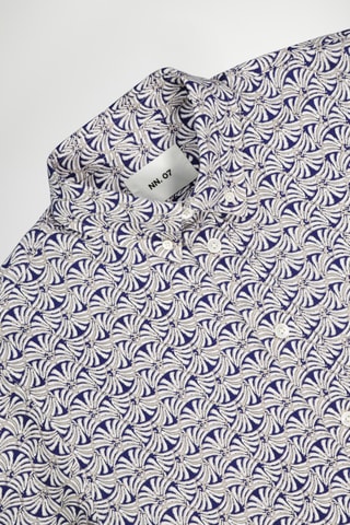 Chemise Colby - Bleu marine et blanc