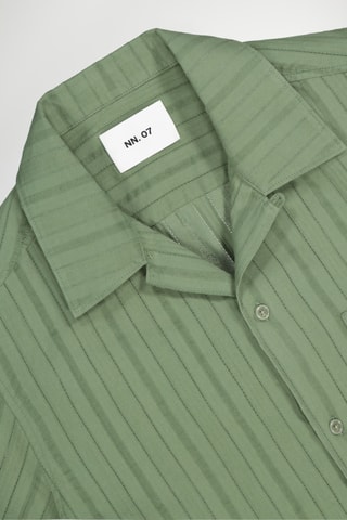 Chemise en coton biologique Julio - Vert d’eau