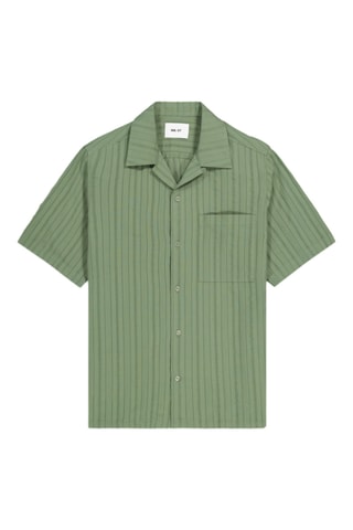 Chemise en coton biologique Julio - Vert d’eau