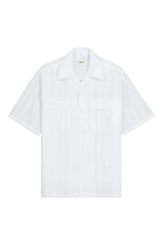 Chemise en coton biologique Daniel - Blanc