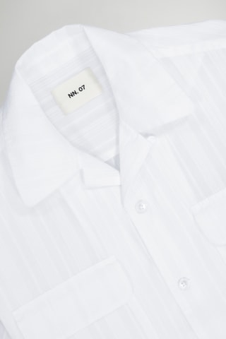 Chemise en coton biologique Daniel - Blanc
