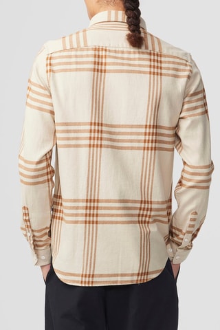 Chemise Sixten - Marron et écru